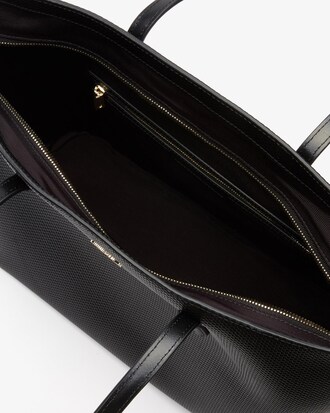 Women's Chantaco Piqu&eacute; Leather Large Zip Tote Bag