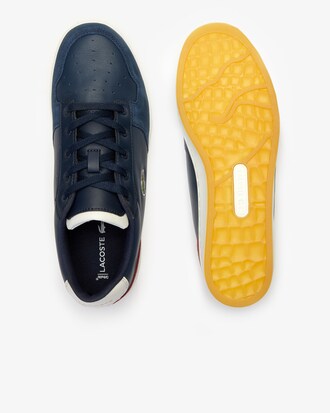 Women's Masters Cup Tricolour Leather and Suede Trainers