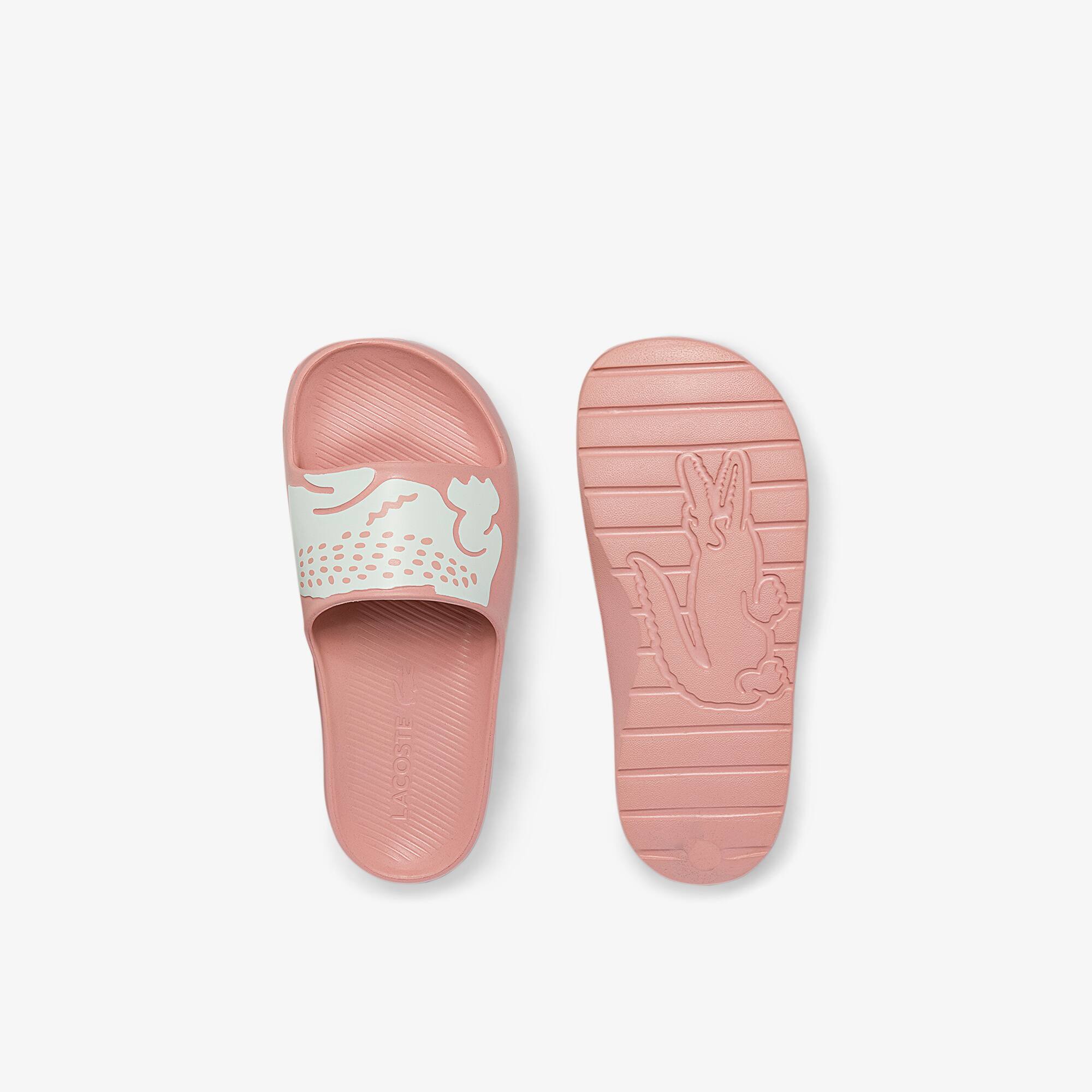lacoste women's slide sandals