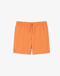 Mid Length Monochrome Swim Trunks