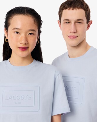 Embossed Branding Cotton T-shirt