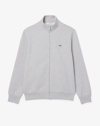 Zipped Cotton Fleece Sweatshirt