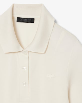 Runway Slim Fit Silk Mini-Piqué Polo Shirt