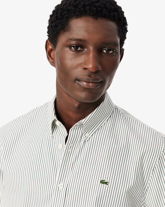 Regular Fit Striped Pinpoint Shirt