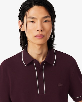 Regular Fit Paris Stretch Piqu&eacute; Polo Shirt