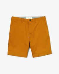 Men's Slim Fit Stretch Gabardine Bermuda Shorts