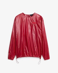 Runway Glossy Taffeta Sweatshirt