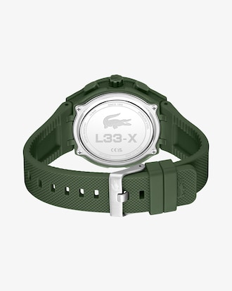 LC33 Analog and Digital Silicone Watch