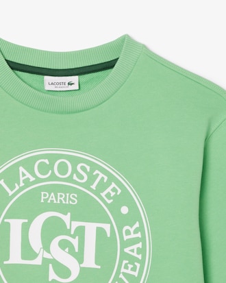Printed Crew Neck Sweatshirt