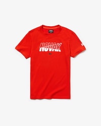 Men's Lacoste SPORT Novak Djokovic Collection Crew Neck Print Tech Jersey T-shirt