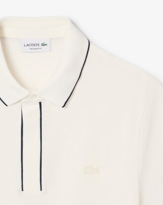 Regular Fit Paris Stretch Piqu&eacute; Polo Shirt