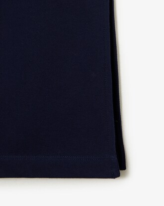 Long Stretch Mini Piqué Polo Dress