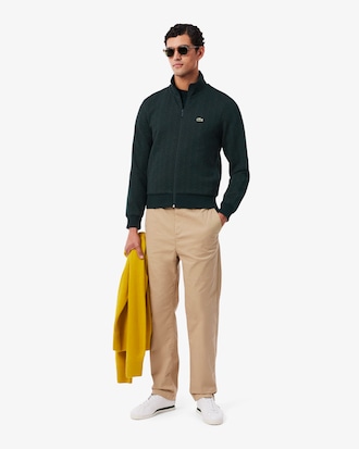Paris Zip-Up Jacquard Track Jacket