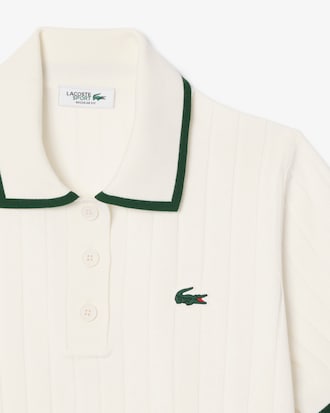 Short Sleeved Polo Collar Golf Sweater