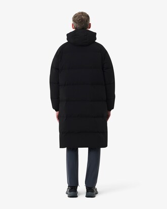 Long Water-Repellent Down Jacket