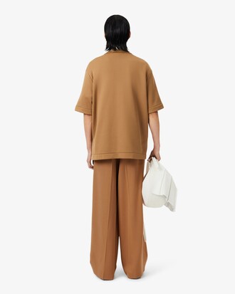 Pantal&oacute;n sastre de corte amplio de lana Runway