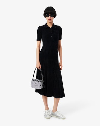 Bolso para llevar al hombro metálico