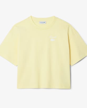 Camiseta de algodón con logotipo