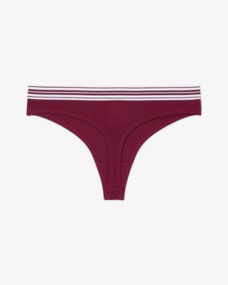 Tanga de algod&oacute;n el&aacute;stico