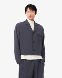 Chaqueta corta sastre de jacquard Runway