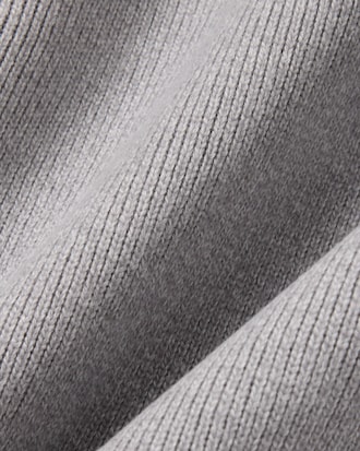 Sudadera oversize de cuello de polo de canal&eacute;