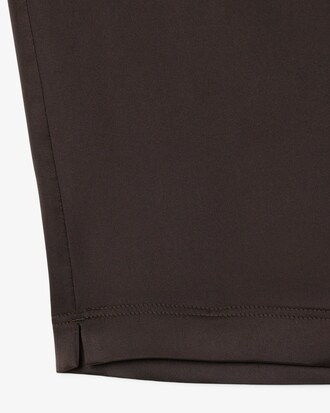 Polo de manga larga oversized de satén