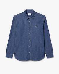 Camisa denim ligera de corte regular