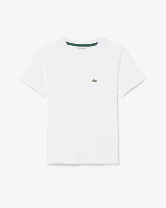 Camiseta de cuello redondo unisex de algod&oacute;n