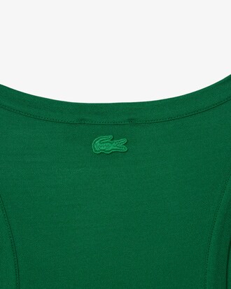 Camiseta de tirantes de piqu&eacute; de seda Runway