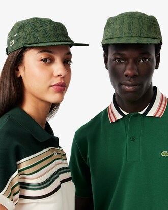 Gorra de equitaci&oacute;n de sarga estampada