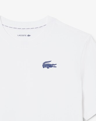 Camiseta loungewear de punto jersey de algod&oacute;n