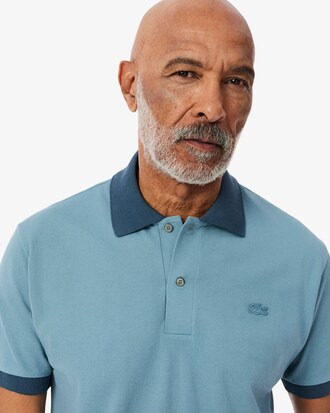 Polo de corte clásico L.12.12 con efecto degradado