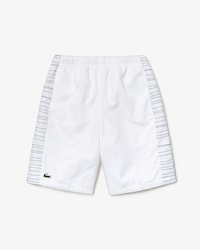 Pantal&oacute;n corto de hombre Lacoste SPORT Tennis con franjas laterales estampadas