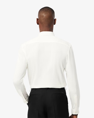 Camisa de punto jersey de algodón de corte regular