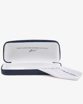 Gafas rectangulares en tres colores de acetato