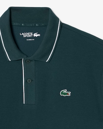 Polo de golf de minipiqu&eacute; termorregulador