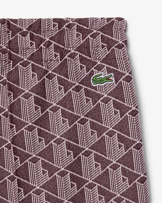 Pantal&oacute;n de ch&aacute;ndal acampanado con monograma