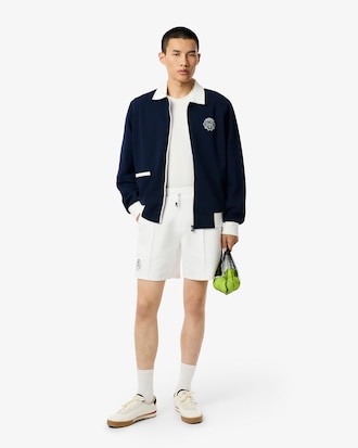 Pantalón corto de tenis clásico con insignia decorativa Ultra Dry
