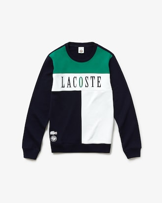 Sudadera de hombre Lacoste SPORT French Open Edition en felpa