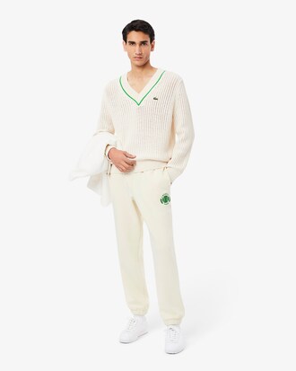 Pantalón de chándal con estampado de tenis