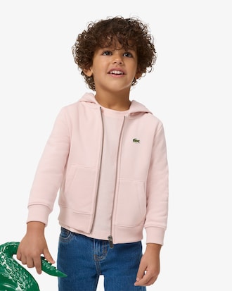 Sudadera con cremallera unisex de felpa cepillada y cremallera
