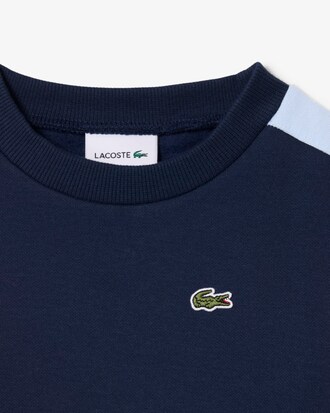 Sudadera de felpa con bloques de color