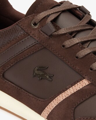 Zapatillas de hombre Menerva de piel y material sint&eacute;tico