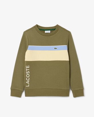 Sudadera de felpa con bloques de color