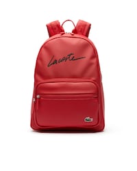 Mochila De Hombre L.12.12 Concept En Petit Piqu&eacute; Con Inscripci&oacute;n Lacoste