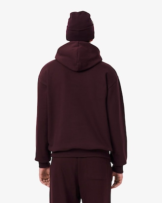 Sudadera con capucha de felpa