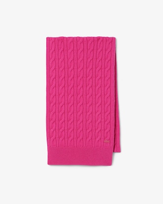 Pa&ntilde;uelo con motivos de ochos de cachemir Runway