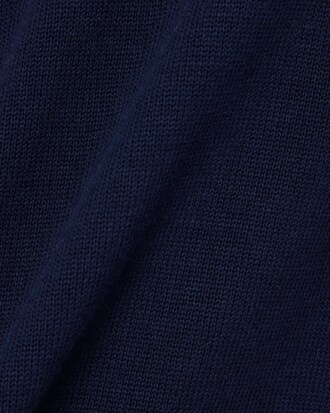 Jersey de cuello alto de algod&oacute;n con cremallera