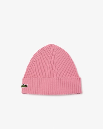 Gorro de canalé de lana cepillada