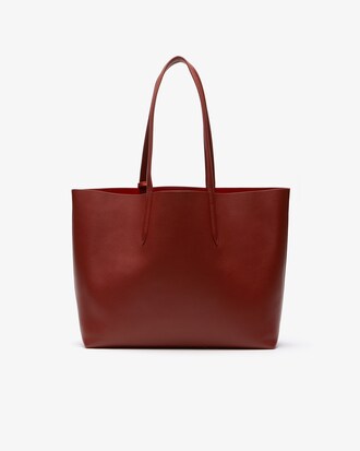 Bolso Tote De Mujer Anna En Piel Mate O Iridiscente Reversible